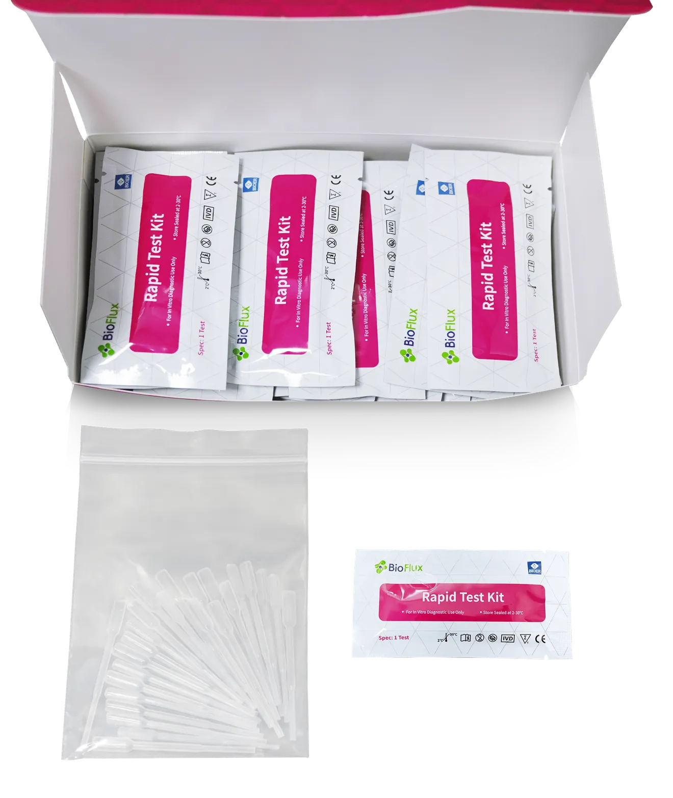 Malaria P.f. /P.v. Antigen Rapid Test Kit (Colloidal Gold Method) thumbnail 2